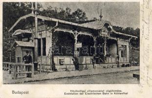 Budapest II. Elektrische Bahn Endstation