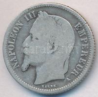 Franciaország 1866A 1Fr Ag "III. Napóleon" T:3
France 1866A 1 Franc Ag "Napoleon III...