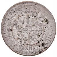 Lengyelország 1755E-C 18gr Billon "II. Frigyes Ágost" Lipcse (5.25g) T:3
Poland 1755E-C 1...
