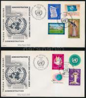 Forgalmi sor 2 FDC-n Definitive set 2 FDC