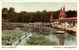 Hévíz-gyógyfürdő, tó, strandfürdő