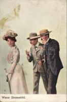 Wiener Strassenbild, humour, b.K.W.I. 755-1. (EK)