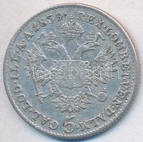 Ausztria 1839A 5Kr Ag "I. Ferdinánd" T:2-,3 Austria 1839A 5 Kreuzer Ag "Ferdinand I" C:VF,F