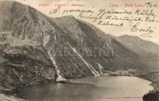 Tátra, Halastó / lake, Stengel (EK)
