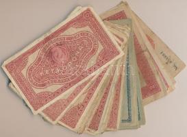 1916. 1K (5x) közte egy "Deutschösterreich" felülbélyegzéssel + 1917. 2K (3x) közte egy &q...