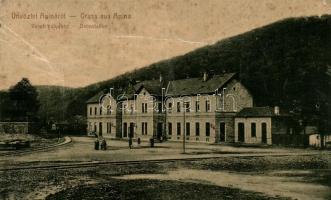 Anina, Stájerlakanina; vasúti pályaház / railway station (fa)