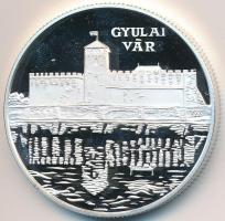 2007. 5000Ft Ag "Gyulai Vár" T:PP ujjlenyomatos, felületi karc