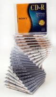 22 db üres Sony írható  CD-lemez, bontatlan csomagolásban