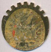 DN "Magyar Hajó és Darugyár SK 1939" fém jelvény tű nélkül (55mm) T:2