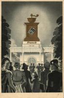1941 Budapest, Nemzetközi Vásár, Franck kávé pavilonja, reklám s: Gebhardt  (EK)