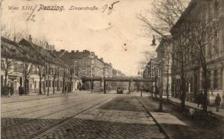 Vienna, Wien XIV. Penzing, Linzerstrasse / street, tram (Rb)