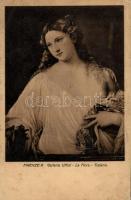 45 db vegyes (régi és mondern) művészeti témájú képeslap, vegyes minőségű / 45 mixed postcards, arti...