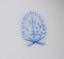 Herendi Viktória mintás váza, kézzel festett, jelzett, hibátlan, m: 23 cm