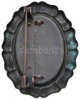 ~1990. Zománcozott magyar címeres jelvény (36,5x29,5mm) T:2