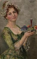 Mädchen mit Fruchtschale s: Völcker (EK)