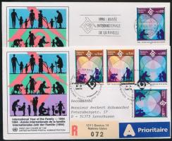 7 diff. FDCs 7 klf FDC