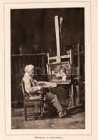 Malonyai Dezső: Munkácsy Mihály élete és munkái. 24 műmelléklettel és 110 képpel, vázlattal. Budapes...