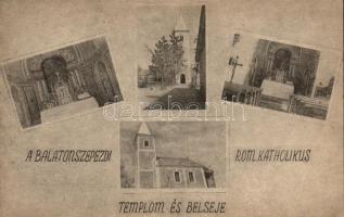 Balatonszepezd, Római katolikus templom, belső