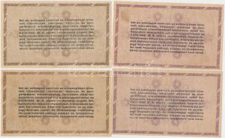 1946. 13db-os vegyes adópengő bankjegy tétel, közte több sor- és sorozatszám nélküli T:vegyes