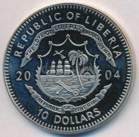 Libéria 2004. 10$ "Szabadság pillanatai - Öböl-háború 1990" multicolor T:PP ujjlenyomatos
...