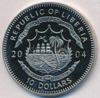 Libéria 2004. 10$ "Szabadság pillanatai - Trójai háború Kr.e. 1250" multicolor T:PP ujjlen...