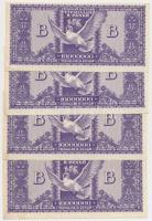 1946. 10.000BP (4x) T:I-,II hajtatlanok