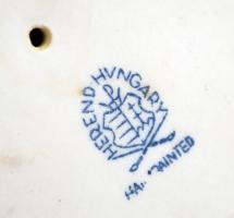 Herendi Déryné, kézzel festett, jelzett, hibátlan, m: 21 cm / Herend Mrs.Dery porcelain figure, hand...