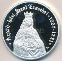 2007. 5000Ft Ag "Árpád-házi Szent Erzsébet születésének 800. évfordulója" tanúsítvánnyal T...