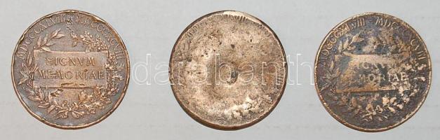 1898. "Signum Memoriae" érem (3x) T:4