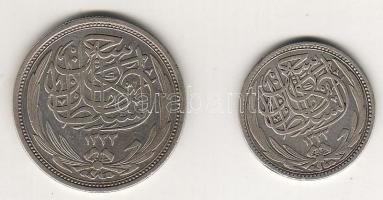 Egyiptom 1916. 10P T:2 + 1917. 5P Ag T:2