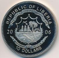 Libéria 2006. 10$ "Szabadság pillanatai-Találmányok százada XX.sz." multicolor T:PP 
Liber...