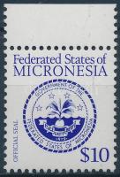 State seal margin stamp, Állami pecsét ívszéli bélyeg