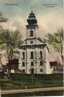 Máriabesnyő - 2 db városképes lap: templom