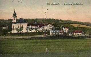 Máriabesnyő - 2 db városképes lap: templom