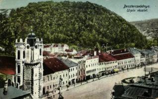 Besztercebánya - 2 db városképes lap: Urpin, IV. Béla király tér / 2 old postcards, square