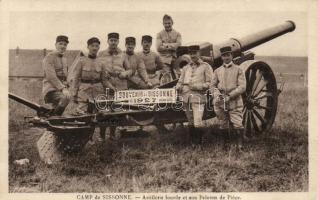 1927 Camp de Sissone / French heavy artillery, Peloton de Piece (fa)