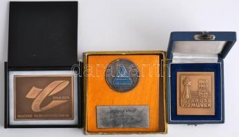 29db vegyes magyar és külföldi emlékérem és plakett, közte Iván István (1905-1968) 1951. "Honvé...