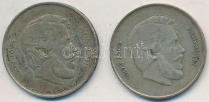 1947. 5Ft Ag "Kossuth" (2x) T:2-,3