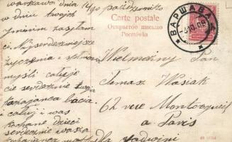 Warsaw, Warszawa; Aleja Ujazdowskie, tramwaj / alley with tram