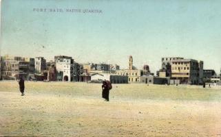 Port Said, Native Quarter, The Cairo POstcard Trust, No. 456.