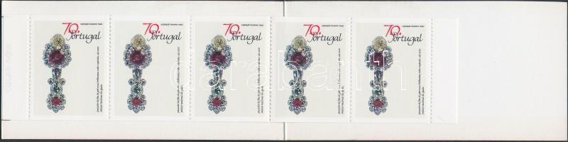 Royal treasury stamp-booklet Királyi kincstár bélyegfüzet