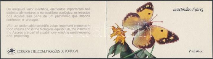 Insects (II.) stamp-booklet, Rovarok (II.) bélyegfüzet