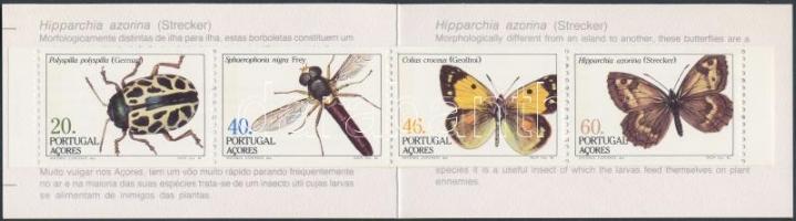 Insects (II.) stamp-booklet Rovarok (II.) bélyegfüzet