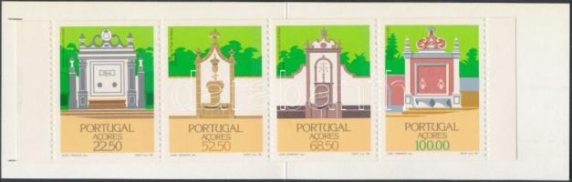 Kutak bélyegfüzet Fountains stamp-booklet
