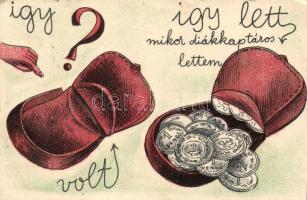 Student savings campaign, Diákkaptár reklám; Papp Tibor díjnyertes alkotása