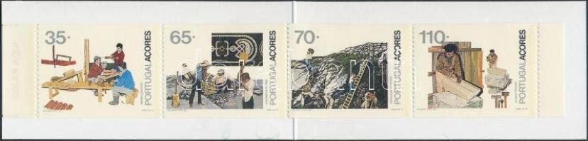 Helyi foglalkozások bélyegfüzet Local professions stamp-booklet
