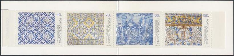 Térkő (Azulejos) bélyegfüzet Azulejos stamp-booklet