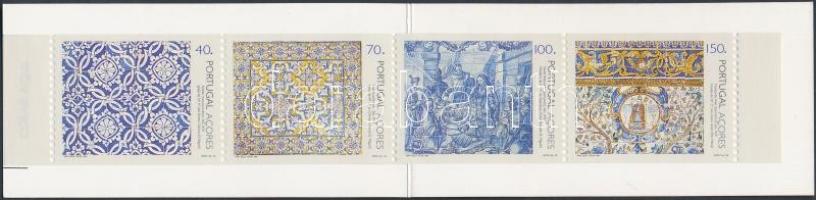 Térkő (Azulejos) bélyegfüzet Pavers (Azulejos) stamp-booklet
