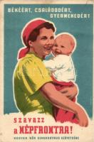 Népfront, Hungarian political propaganda s: Tedesco Anna (fa)