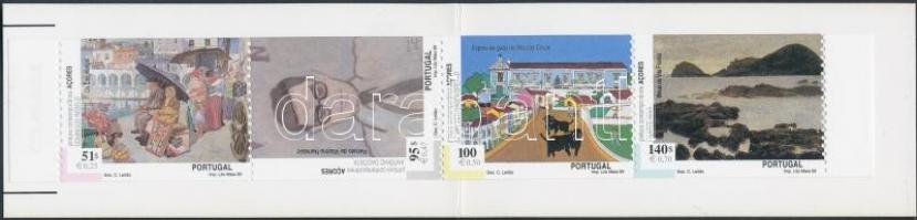 Kortárs festmények bélyegfüzet Contemporary paintings stamp-booklet